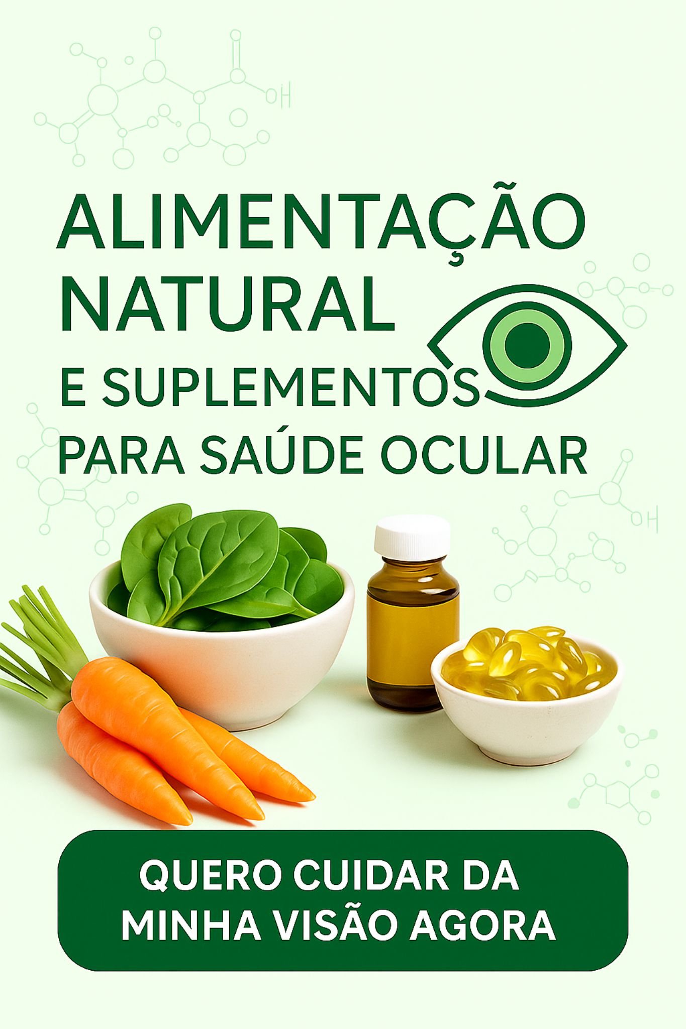 Capa do E-book Alimentação e Saúde Ocular
